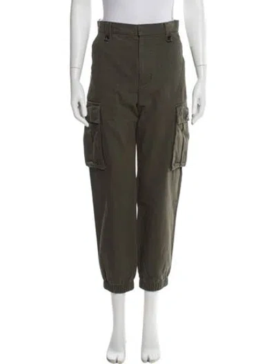 Pre-owned Zadig & Voltaire Skinny Leg Pants In Green