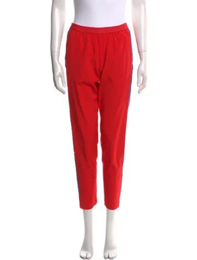 Pre-owned Zadig & Voltaire Skinny Leg Pants In Red