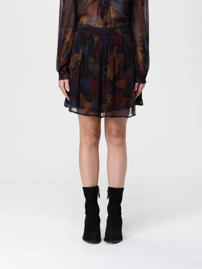 Zadig & Voltaire Skirt  Woman Color Brown In Black