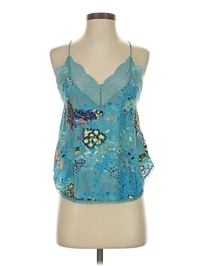Pre-owned Zadig & Voltaire Sleeveless Blouse In Blue