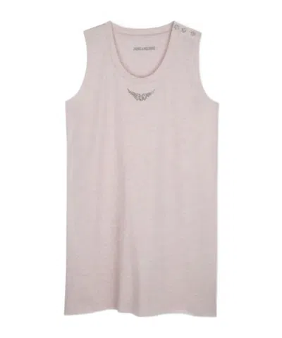 Zadig & Voltaire Kids' Sleeveless Dress In Pink