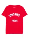 Zadig & Voltaire Slogan-print T-shirt In Red