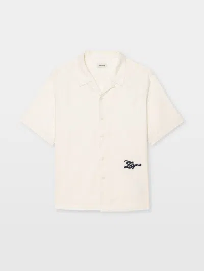 Zadig & Voltaire Slony Shirt In White