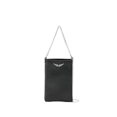 Zadig & Voltaire Zadig&voltaire Small Leather Goods In Black
