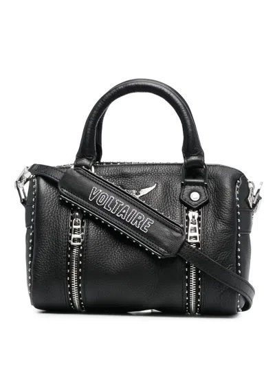 Zadig & Voltaire Small Sunny Tote Bag In Black
