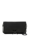 Zadig & Voltaire Snakeskin Chain Shoulder Bag In Black