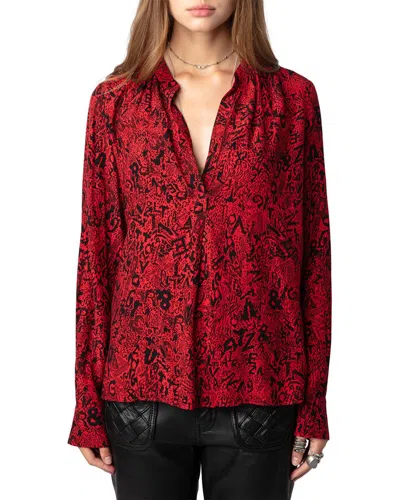 ZADIG & VOLTAIRE ZADIG & VOLTAIRE SOFT WILD SHIRT