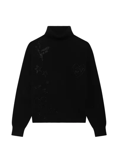 Zadig & Voltaire Souly Cashmere Sweater In Black
