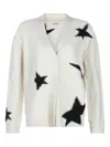 Zadig & Voltaire Star Button Cardigan In White