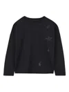 Zadig & Voltaire Langarmshirt Mit Sternverzierung In Blue
