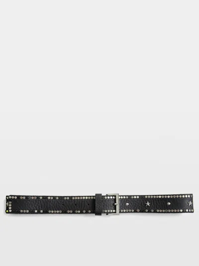 Zadig & Voltaire Starlight Belt In Black