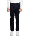 Zadig & Voltaire Steeve Cotton Stretch Velvet Corduroy Slim Fit Pants In Black