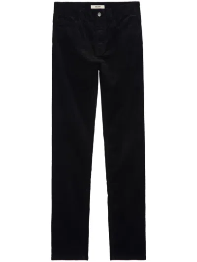 Zadig & Voltaire Steeve Trousers In Schwarz