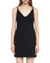 Zadig & Voltaire Stella Bc Patch Strass Dress In Black