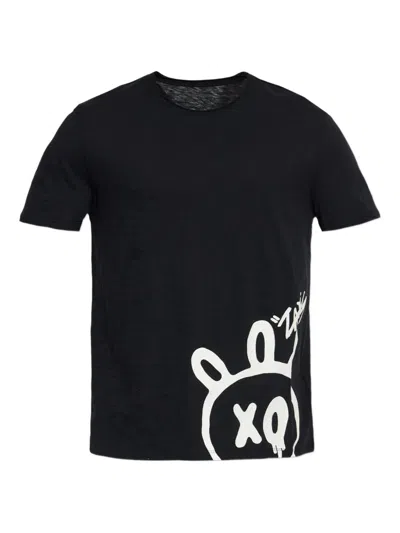 Zadig & Voltaire Crew Neck T-shirt In Black