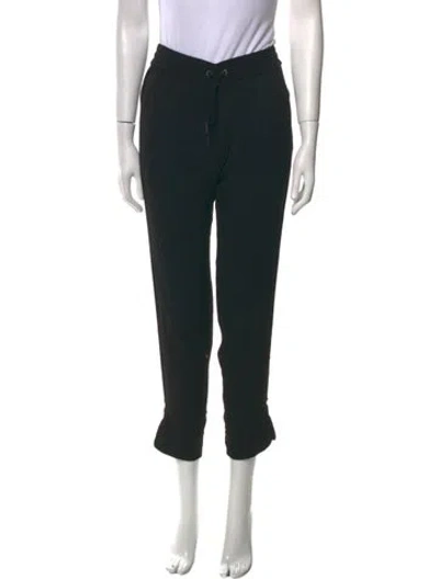 Pre-owned Zadig & Voltaire Straight Leg Pants In Black