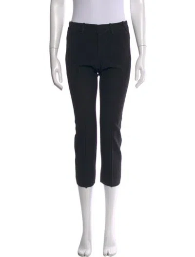 Pre-owned Zadig & Voltaire Straight Leg Pants In Black