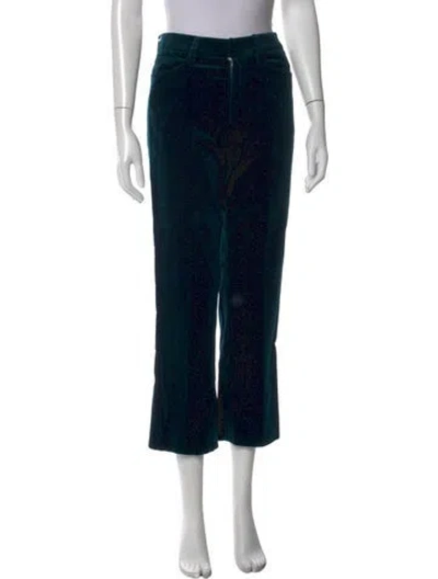 Pre-owned Zadig & Voltaire Straight Leg Pants In Black