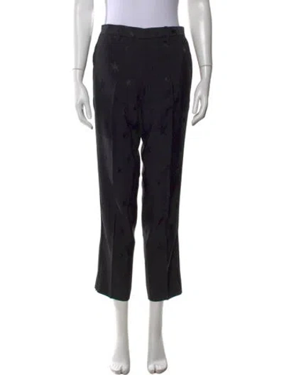 Pre-owned Zadig & Voltaire Straight Leg Pants In Black