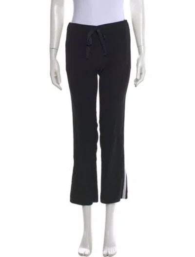 Pre-owned Zadig & Voltaire Straight Leg Pants In Black