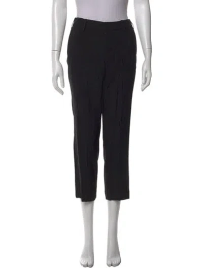 Pre-owned Zadig & Voltaire Straight Leg Pants In Black