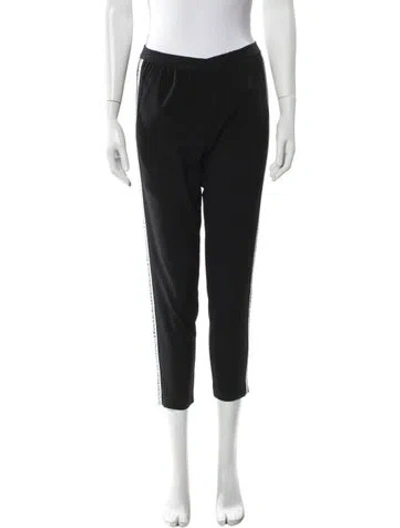 Pre-owned Zadig & Voltaire Straight Leg Pants In Black