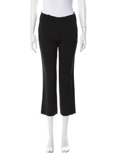 Pre-owned Zadig & Voltaire Straight Leg Pants In Black