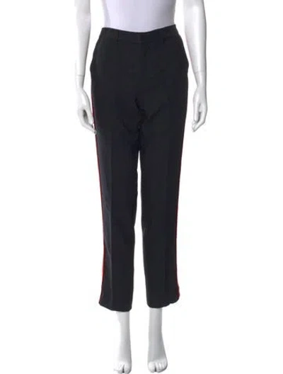 Pre-owned Zadig & Voltaire Straight Leg Pants In Blue