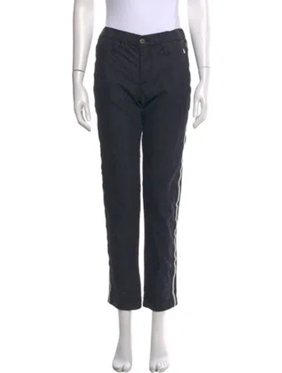 Pre-owned Zadig & Voltaire Straight Leg Pants In Blue