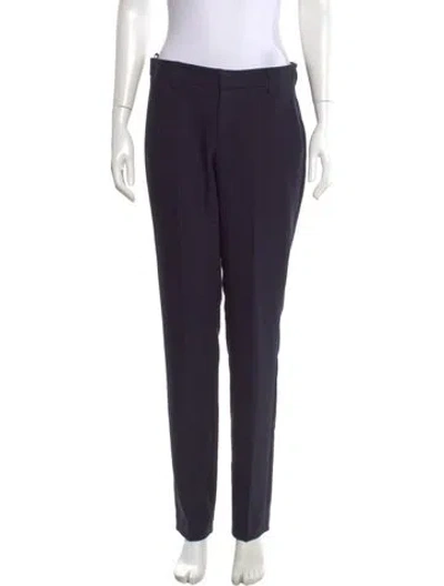 Pre-owned Zadig & Voltaire Straight Leg Pants In Blue