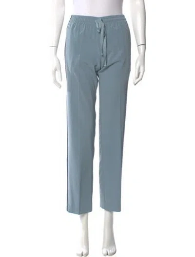 Pre-owned Zadig & Voltaire Straight Leg Pants In Blue
