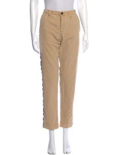 Pre-owned Zadig & Voltaire Straight Leg Pants In Brown