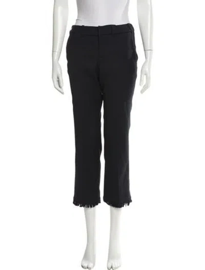 Pre-owned Zadig & Voltaire Straight Leg Pants In Gray