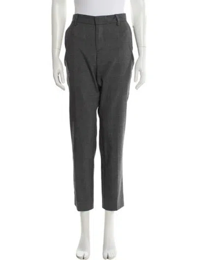 Pre-owned Zadig & Voltaire Straight Leg Pants In Gray