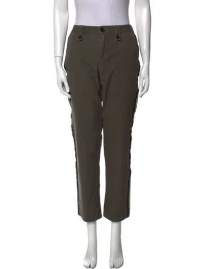 Pre-owned Zadig & Voltaire Straight Leg Pants In Gray