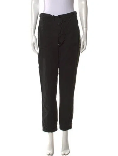 Pre-owned Zadig & Voltaire Straight Leg Pants In Gray
