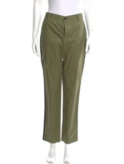 Pre-owned Zadig & Voltaire Straight Leg Pants In Green