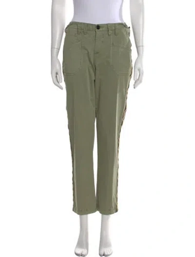 Pre-owned Zadig & Voltaire Straight Leg Pants In Green