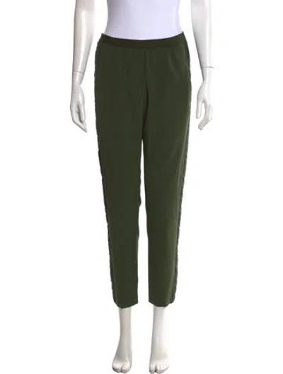 Pre-owned Zadig & Voltaire Straight Leg Pants In Green