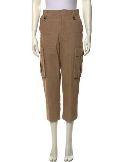 Pre-owned Zadig & Voltaire Straight Leg Pants In Neutral