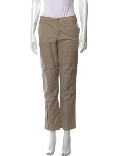 Pre-owned Zadig & Voltaire Straight Leg Pants In Neutral