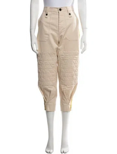 Pre-owned Zadig & Voltaire Straight Leg Pants In Neutrals