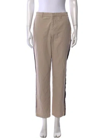 Pre-owned Zadig & Voltaire Straight Leg Pants In Neutrals
