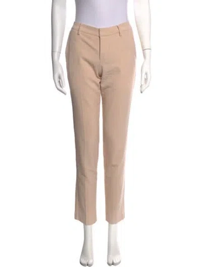 Pre-owned Zadig & Voltaire Straight Leg Pants In Neutrals