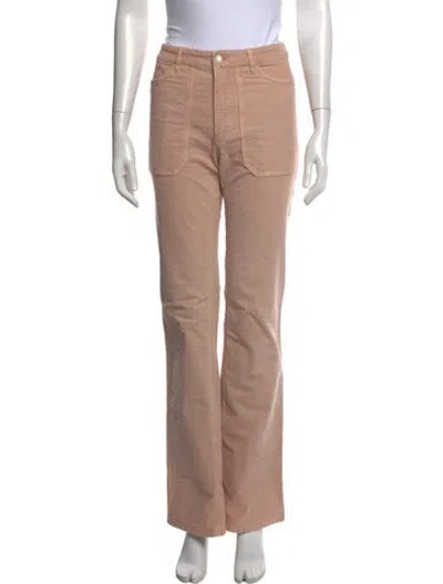 Pre-owned Zadig & Voltaire Straight Leg Pants In Pink