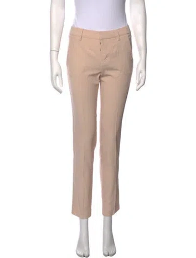 Pre-owned Zadig & Voltaire Straight Leg Pants In Pink