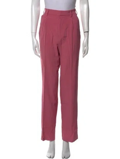 Pre-owned Zadig & Voltaire Straight Leg Pants W/ Tags In Pink