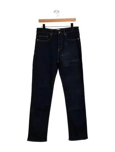 Pre-owned Zadig & Voltaire Straight-leg Jeans In Blue