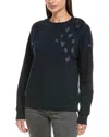 Zadig & Voltaire Strass Heart Sweatshirt In Black