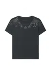 Zadig & Voltaire Strass-embellished Alys T-shirt In Multi
